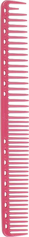 Гребінець для стрижки, 228 мм. - Y.S.Park Professional 333 Cutting Combs Pink — фото N1