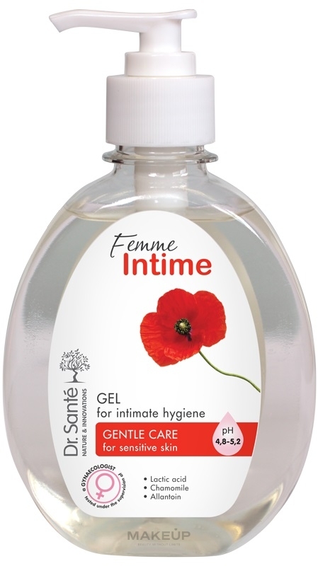 Гель для интимной гигиены «Нежный уход» - Dr. Sante Femme Intime — фото 230ml