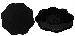 Парфумерія, косметика Наклейки на груди з тканинним покриттям, чорні, 2 шт. - Deni Carte