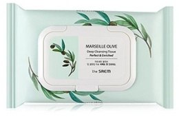 Духи, Парфюмерия, косметика РАСПРОДАЖА Салфетки очищающие с оливой - The Saem Olive Deep Cleansing Tissue*