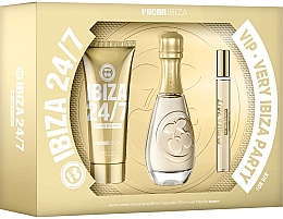 Духи, Парфюмерия, косметика Pacha Ibiza 24/7 VIP Very Ibiza Party - Набор (edt/80ml + b/lot/75ml + edt/10ml)