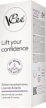 Набір натуральних свічок - Vcee Lift Your Confidence Lavener & Vanilla (candle/80g + candle/100ml) — фото N1