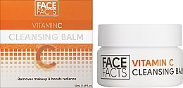 Бальзам для очищення шкіри обличчя з вітаміном С - Face Facts Vitamin C Cleansing Balm — фото N2