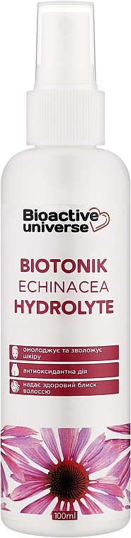 Тоник-гидролат "Эхинацея" - Bioactive Universe Biotonik Hydrolyte — фото N1