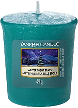 Духи, Парфюмерия, косметика Ароматическая свеча-вотив - Yankee Candle Winter Night Stars Votive Candle
