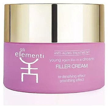 Крем для вирівнювання поверхні шкіри "Антивіковий догляд" - Gli Elementi Filler Cream — фото N1