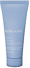Восстанавливающий шампунь для сухих и поврежденных волос - BjOrn AxEn Repair Shampoo (мини) — фото N1