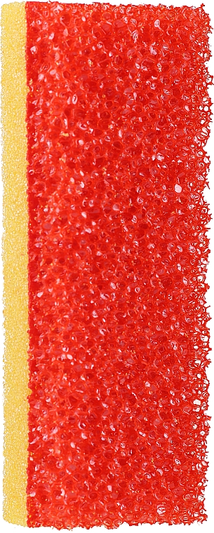 Двусторонняя пемза, желто-красная - LULA — фото N1
