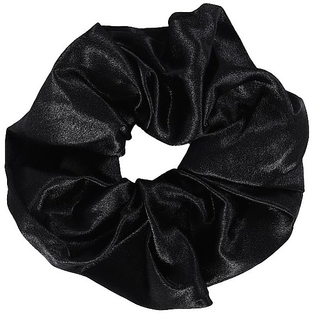 Резинка для волосся, чорна - Sister Young Lilu Scrunchie Black — фото N1