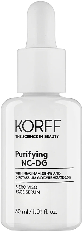 Очищающая сыворотка для лица - Korff Purifying NC-DG Face Serum — фото N1