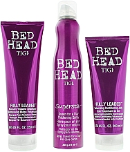 Парфумерія, косметика Набір - Tigi Bed Head Size Matters Haircare Gift Set (shm/250ml + spray/311ml + cond/200ml)