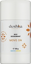 Рисовий дезодорант - Dushka Move On — фото N1