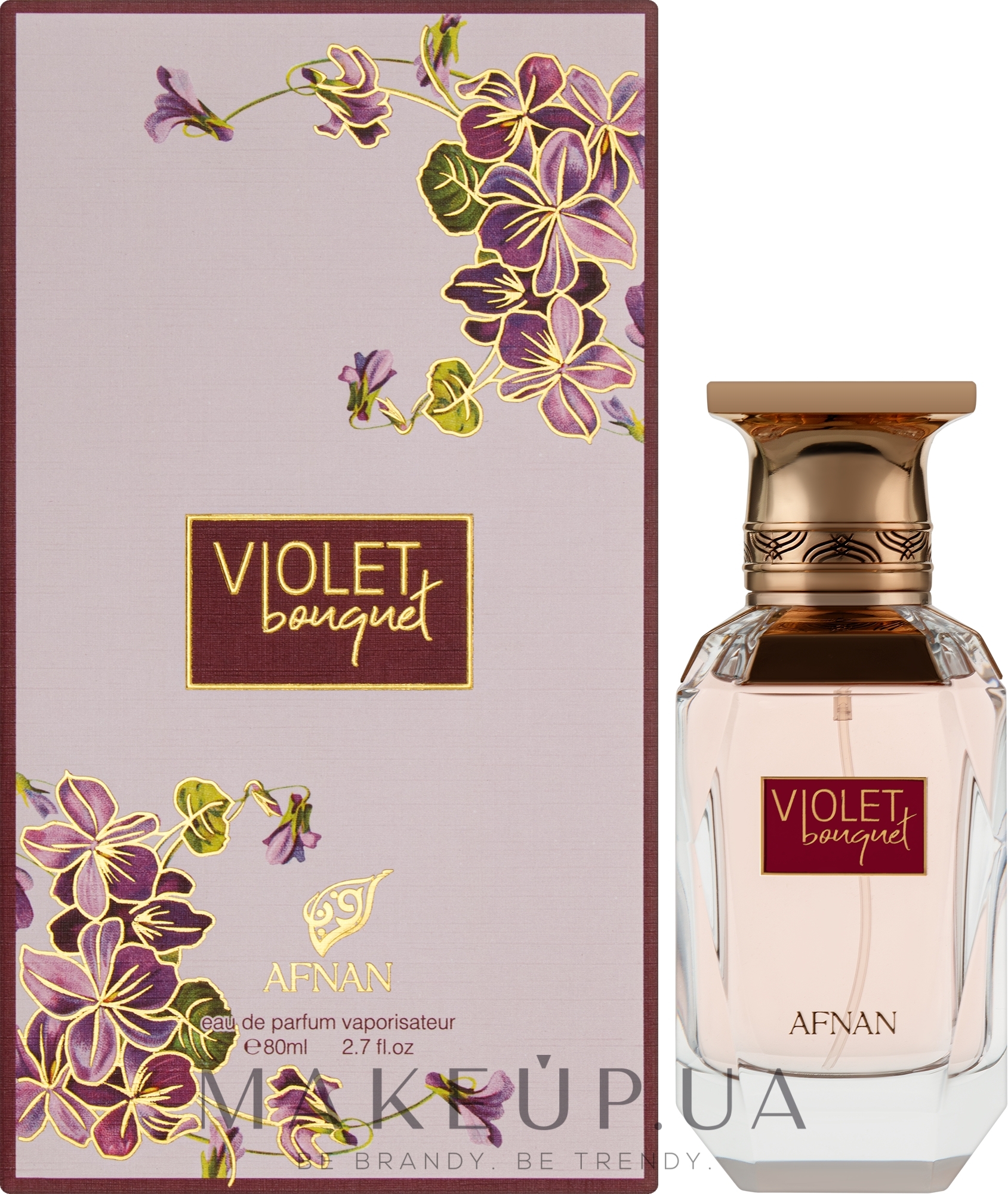 Afnan Perfumes Violet Bouquet - Парфюмированная вода — фото 80ml
