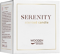 Ароматична свічка - Wooden Spoon Serenity Natural Scented Soy Candle — фото N2