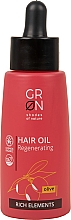 Парфумерія, косметика Олія зволожувальна для волосся - GRN Rich Elements Olive Hair Oil