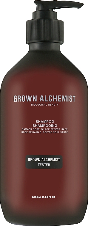Шампунь для волос "Дамасская роза" - Grown Alchemist Shampoo (тестер) — фото N1