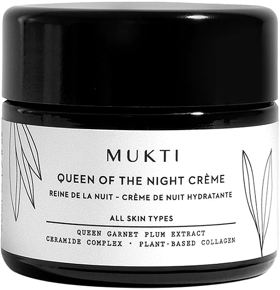 Крем для обличчя "Королева ночі" - Mukti Organics Queen of the Night Creme — фото N1