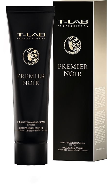 УЦЕНКА Крем-краска для волос - T-LAB Professional Premier Noir Innovative Colouring Cream * — фото N1
