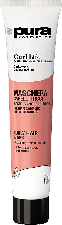 Маска для волосся - Pura Kosmetica Curl Life Mask — фото N2
