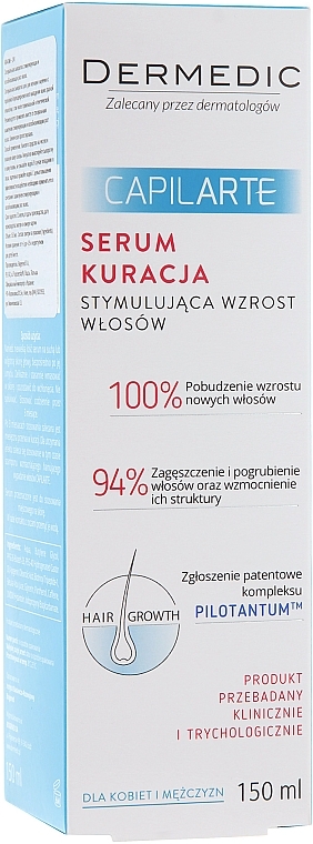 УЦЕНКА Сыворотка стимулирующая и возобновляющая рост волос - Dermedic Capilarte * — фото N11