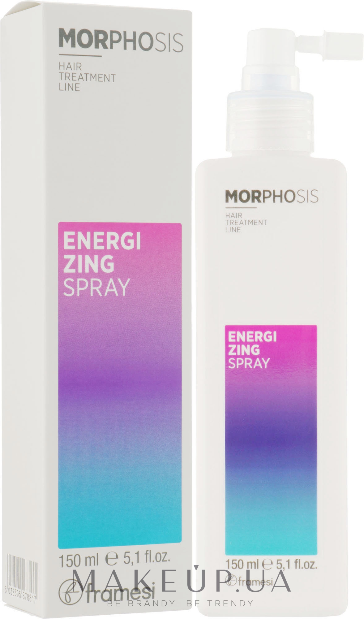 Спрей активизирующий рост волос - Framesi Morphosis Energizing Spray — фото 150ml