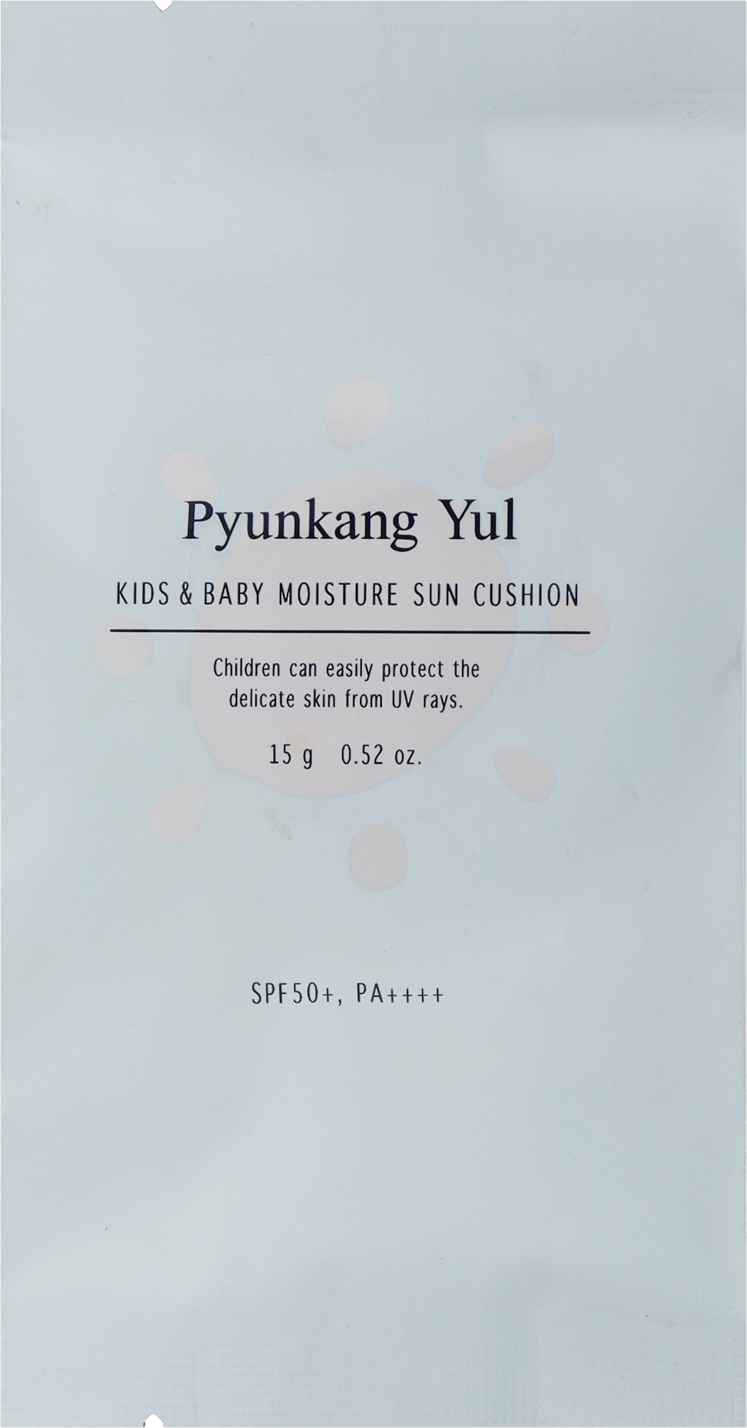 Pyunkang Yul Kids & Baby Moisture Sun Cushion Spf 50+ Refill - Дитячий сонцезахисний кушон — фото 15g