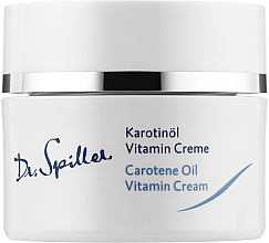Крем для лица, для сухой кожи - Dr. Spiller Carotene Oil Vitamin Cream — фото N1