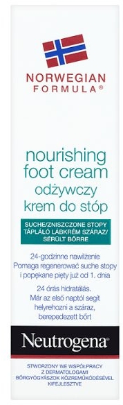 Живильний крем для ніг - Neutrogena Nourishing Foot Cream 24H — фото N1