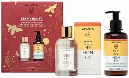 Духи, Парфюмерия, косметика Apivita Bee My Honey - Набор (edt/100ml + b/milk/200ml)