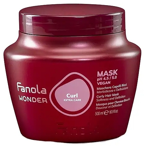 Маска для волосся - Fanola Wonder Curl Extra Care Mask — фото N1