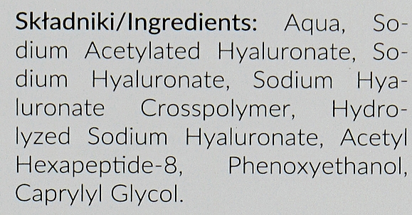Сыворотка для лица с гиалуроновой кислотой и пептидом - APIS Professional Hyaluron 4D + Argireline Peptide — фото N4
