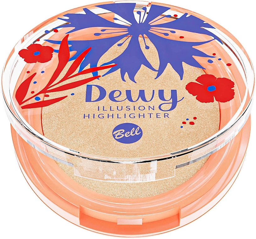 Хайлайтер для обличчя - Bell Blossom Meadow Dewy Illusion Highlighter — фото N1