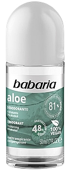 Дезодорант - Babaria Aloe Vera Original 0 Alcohol Deodorant — фото N1