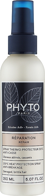 Термозахисний спрей для пошкодженого та ламкого волосся - Phyto Thermo-Protective Spray Damaged, Brittle Hair — фото N1