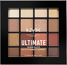 Духи, Парфюмерия, косметика Палетка теней - NYX Professional Makeup Ultimate Shadow Palette (тестер)