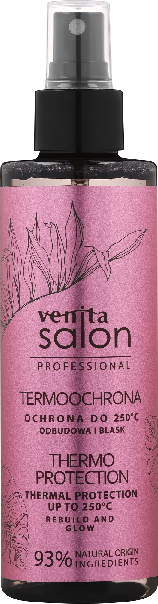 Спрей для укладки волос, термозащита - Venita Salon Professional — фото 200ml
