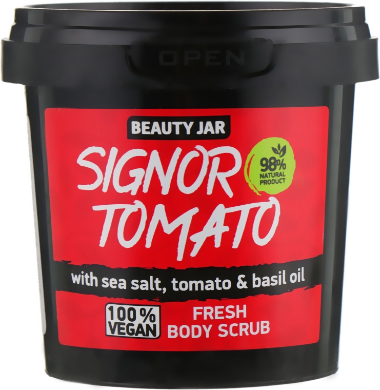 Скраб для тіла "Signor Tomato" - Beauty Jar Fresh Body Scrub — фото N2
