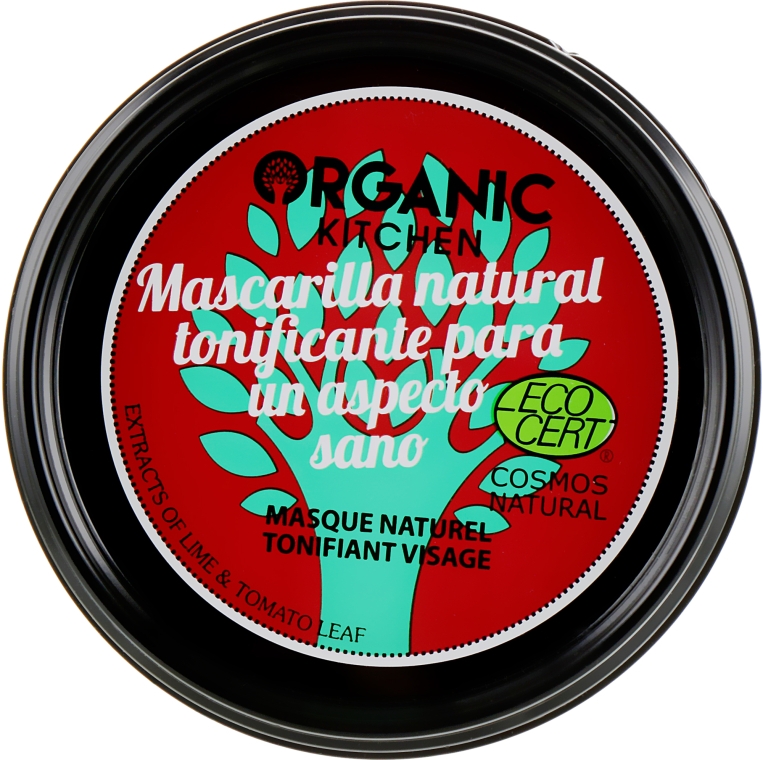 Тонізувальна маска для обличчя "Томатний рум'янець" - Organic Shop Organic Kitchen Natural Toning Face Mask