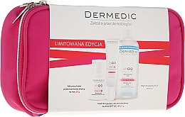 Парфумерія, косметика Набір - Dermedic Angio (cr/40ml + cr/55ml + micel/water/500ml + bag)