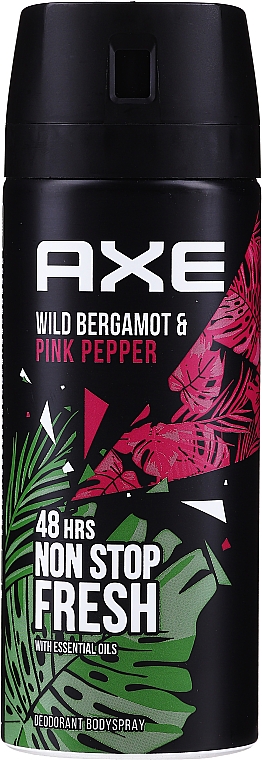 Антиперспірант-аерозоль - Axe Wild Fresh Bergamot & Pink Pepper — фото N1
