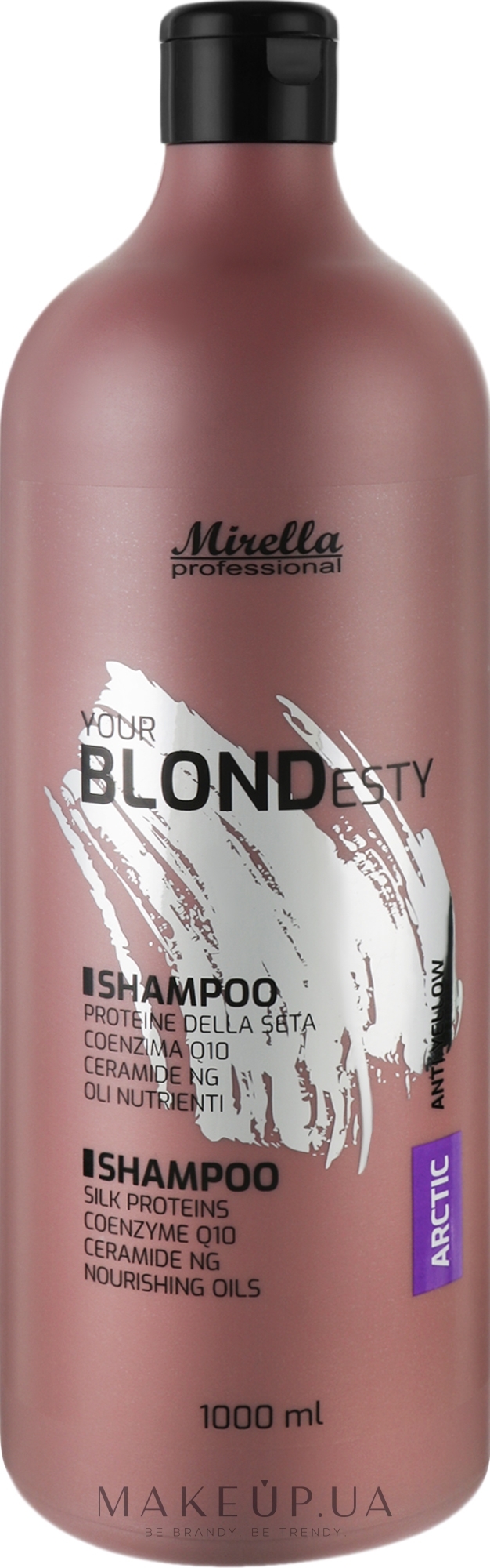 Шампунь для арктических оттенков блонд - Mirella Arctic Your Blondesty Shampoo — фото 1000ml