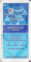 Духи, Парфюмерия, косметика Отбеливающие полоски для зубов, без коробки - Crest 3D Whitestrips Professional White