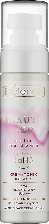 Крем-тонік для обличчя, заспокійливий - Bielenda Beauty CEO Call Me Down — фото N1