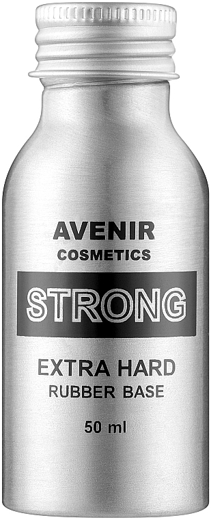 База для гель-лаку каучукова - Avenir Cosmetics Extra Hard Rubber Base — фото N2