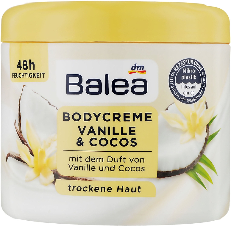 Крем для тела - Balea Vanille & Cocos Body Cream — фото N2