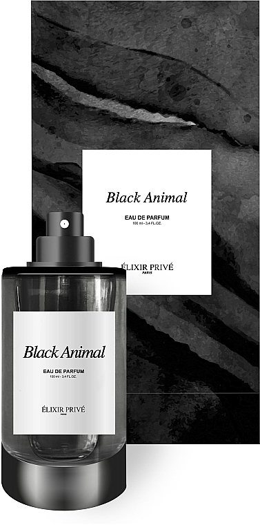 Elixir Prive Black Animal - Парфумована вода — фото N4
