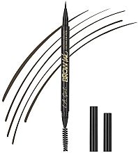 Ручка-карандаш для бровей с микро-кисточкой - L.A. Girl Brow Ink Micro Brush Detailer Pen — фото N2