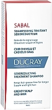 Шампунь себорегулюючий для жирного волосся - Ducray Sabal Shampoo — фото N3