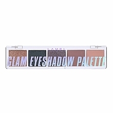 Духи, Парфюмерия, косметика Палетка теней для век - LAMEL Make Up Glam Eyeshadow Palette