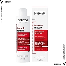 Тонізувальний шампунь для боротьби з випаданням волосся - Vichy Dercos Energy+ Stimulating Shampoo — фото N2